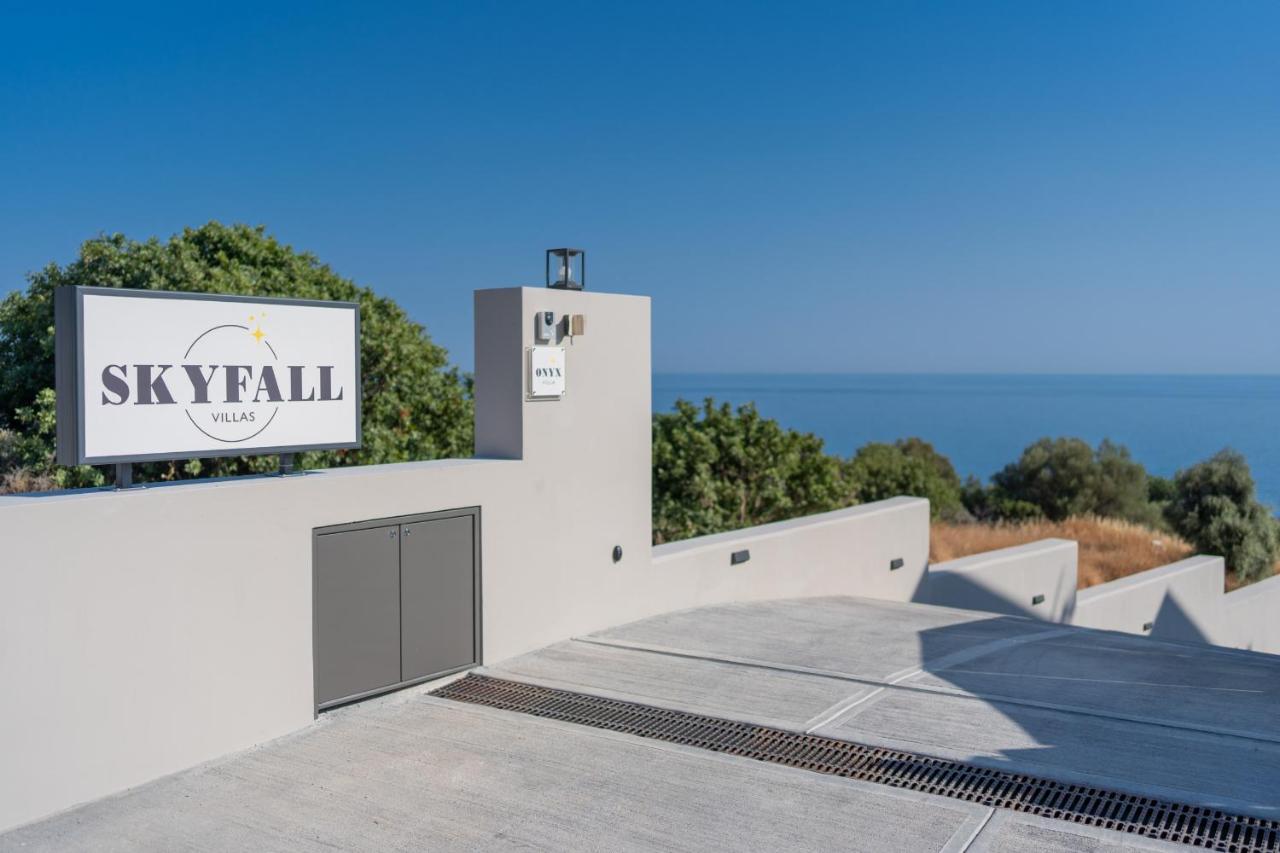 Villa Onyx - With Private Heated Pool Atsipopoulo Esterno foto